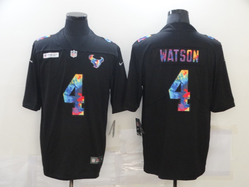 Men's Houston Texans #4 Deshaun Watson 2020 Black Crucial Catch Limited Stitched Jersey Men's Houston Texans #4 Deshaun Watson 2020 Black Crucial Catch Limited Stitched Jersey